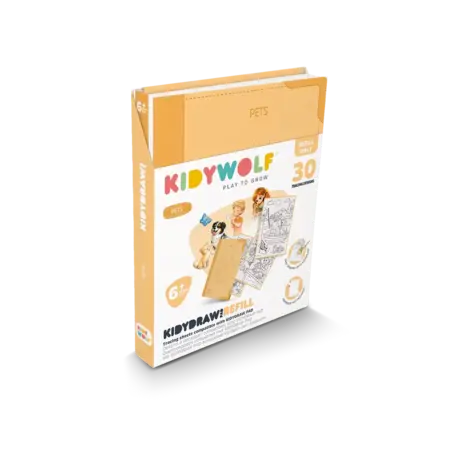 Kidywolf Kidywolf - kidydraw-pad refill - pets (6+)