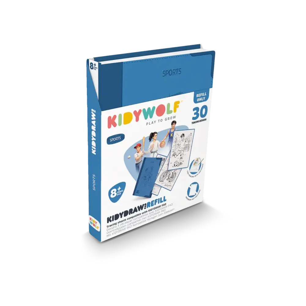 Kidywolf Kidywolf - kidydraw-pad refill - sports (8+) Kidywolf Kidywolf - kidydraw-pad refill - sports (8+)