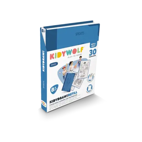 Kidywolf Kidywolf - kidydraw-pad refill - sports (8+) Kidywolf Kidywolf - kidydraw-pad refill - sports (8+)
