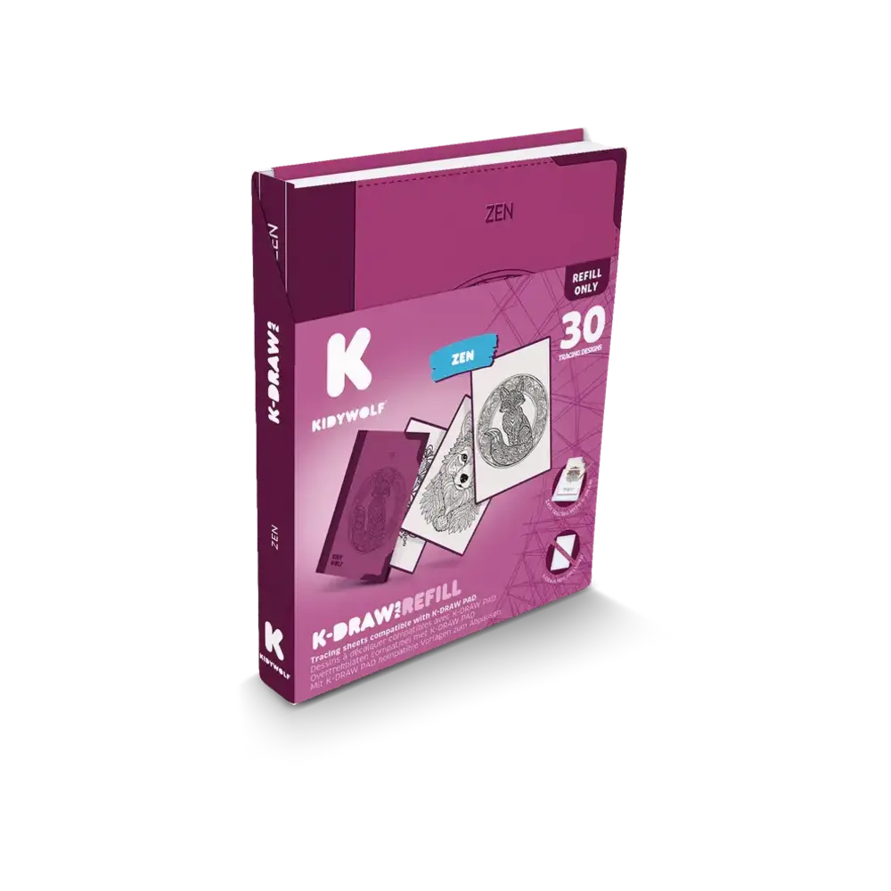 Kidywolf Kidywolf - kidydraw-pad refill - zen (10+) Kidywolf Kidywolf - kidydraw-pad refill - zen (10+)