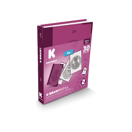 Kidywolf Kidywolf - kidydraw-pad refill - zen (10+) Kidywolf Kidywolf - kidydraw-pad refill - zen (10+)