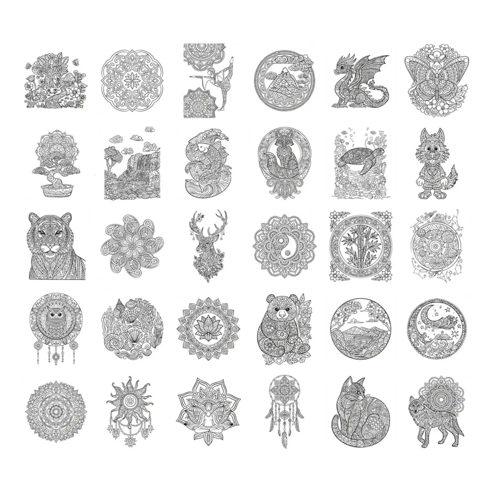 Kidywolf Kidywolf - kidydraw-pad refill - zen (10+) Kidywolf Kidywolf - kidydraw-pad refill - zen (10+)