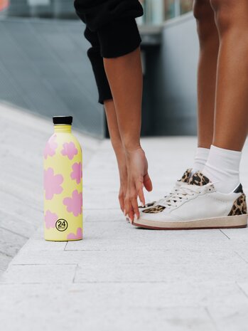 24 Bottles 24 Bottles - rvs drinkfles (1000 ml) - daydreaming yellow