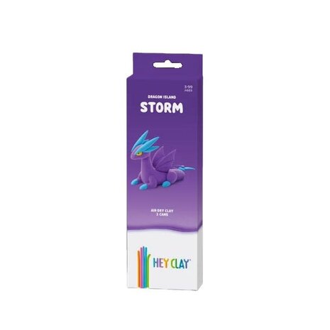 Hey Clay Hey Clay - boetseerklei - storm (3 potjes) Hey Clay Hey Clay - boetseerklei - storm (3 potjes)
