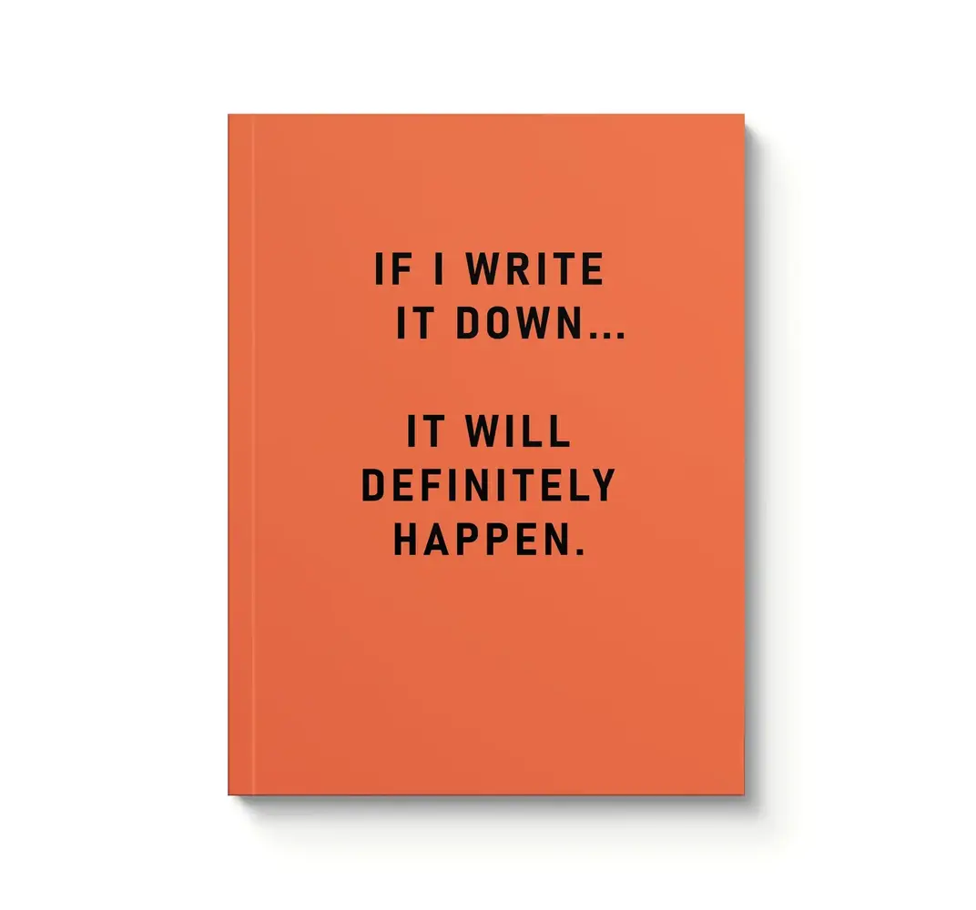 Ohh deer Ohh deer - notitieboek A5 - definitely happen
