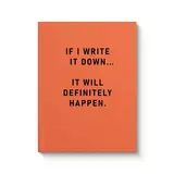 Ohh deer Ohh deer - notitieboek A5 - definitely happen