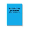 Ohh deer Ohh deer - notitieboek A5 - goldfish