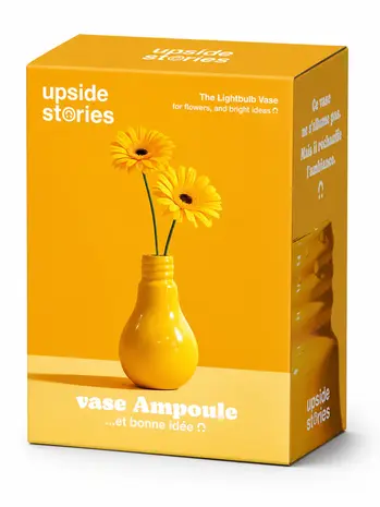 Upside stories Upside stories - (wand)vaas - gloeilamp Upside stories Upside stories - (wand)vaas - gloeilamp