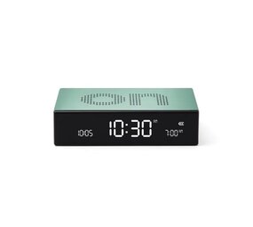 Lexon Lexon - flip premium wekker - alu mint