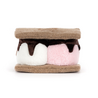 Jellycat Jellycat - amuseables knuffel - S'mores Jellycat Jellycat - amuseables knuffel - S'mores