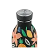 24 Bottles 24 Bottles - rvs drinkfles (500 ml) - tropical noir 24 Bottles 24 Bottles - rvs drinkfles (500 ml) - tropical noir