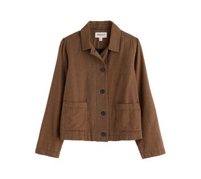 Seasalt Seasalt - carnon downs jacket - forest garden claystone Seasalt Seasalt - carnon downs jacket - forest garden claystone