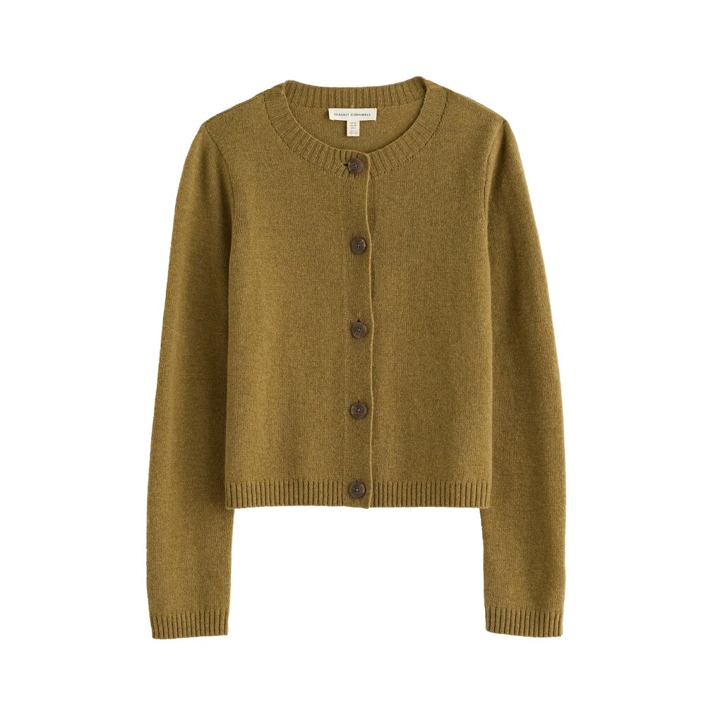 Seasalt Seasalt - tern tide cardigan - fern moss