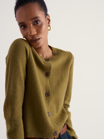Seasalt Seasalt - tern tide cardigan - fern moss