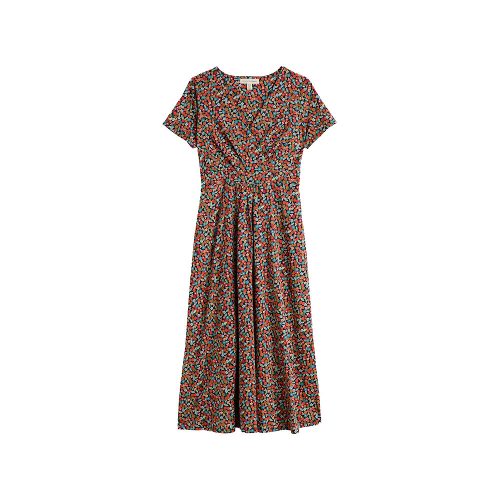 Seasalt Seasalt - chapelle dress - tomato blooms maritime