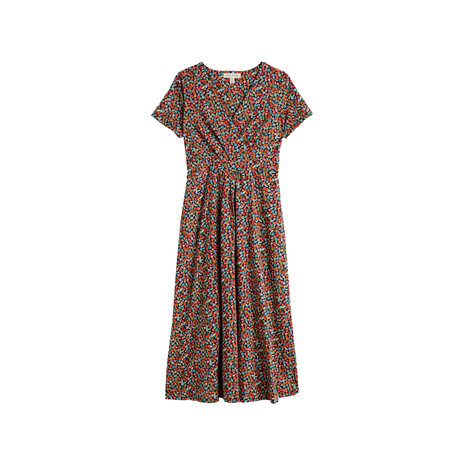 Seasalt Seasalt - chapelle dress - tomato blooms maritime