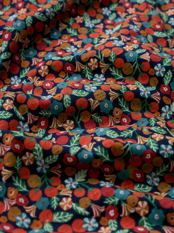 Seasalt Seasalt - chapelle dress - tomato blooms maritime