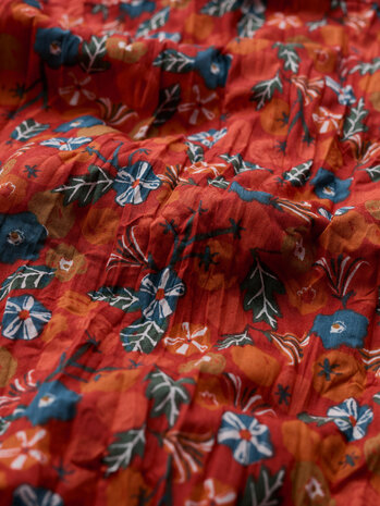 Seasalt Seasalt - larissa shirt - tomato blooms cinnamon Seasalt Seasalt - larissa shirt - tomato blooms cinnamon