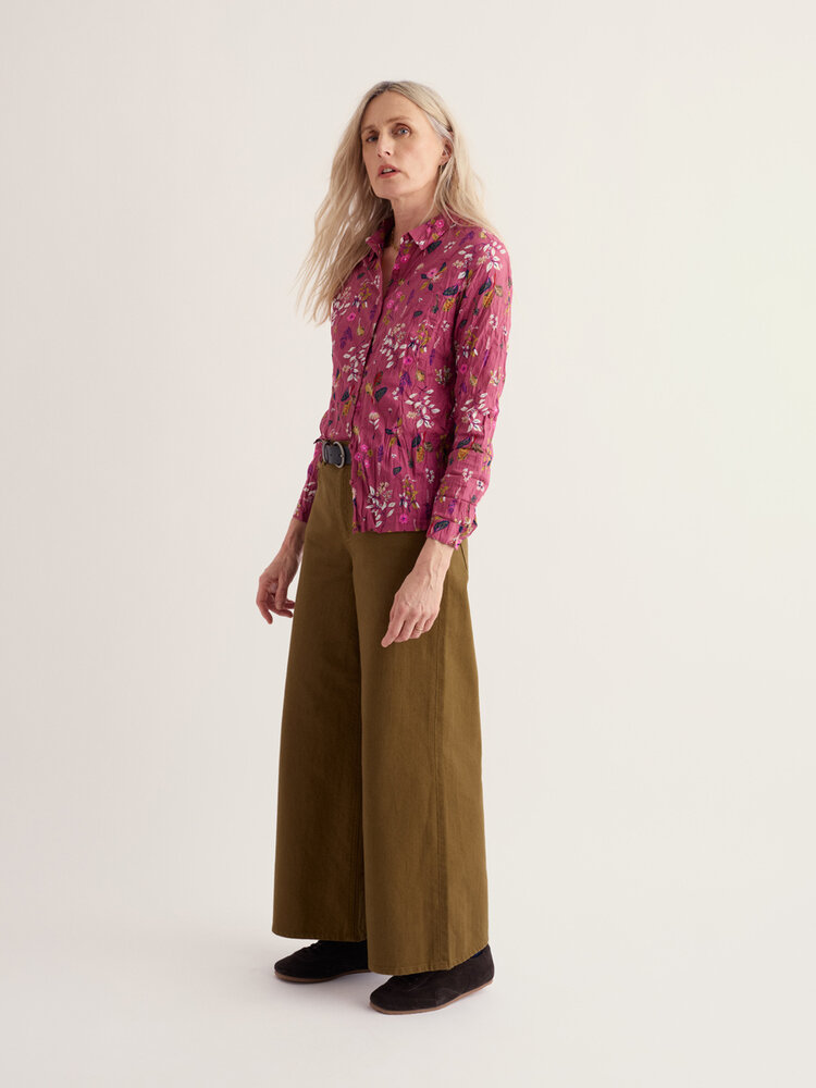 Seasalt Seasalt - larissa shirt - flora study rosa