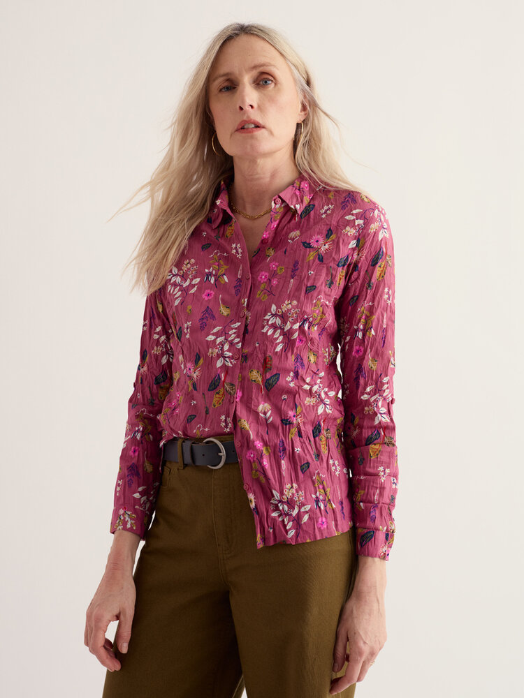 Seasalt Seasalt - larissa shirt - flora study rosa