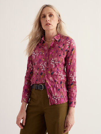 Seasalt Seasalt - larissa shirt - flora study rosa