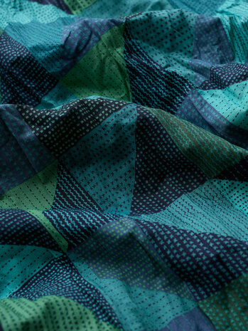 Seasalt Seasalt - larissa shirt - blanket geo estuary Seasalt Seasalt - larissa shirt - blanket geo estuary