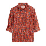 Seasalt Seasalt - larissa shirt - tomato blooms cinnamon Seasalt Seasalt - larissa shirt - tomato blooms cinnamon