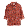 Seasalt Seasalt - larissa shirt - tomato blooms cinnamon Seasalt Seasalt - larissa shirt - tomato blooms cinnamon