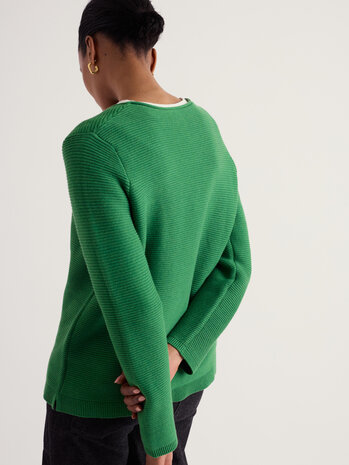 Seasalt Seasalt - makers jumper - pea pod