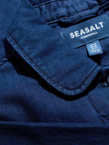 Seasalt Seasalt - coombe lane jacket - mid wash Seasalt Seasalt - coombe lane jacket - mid wash