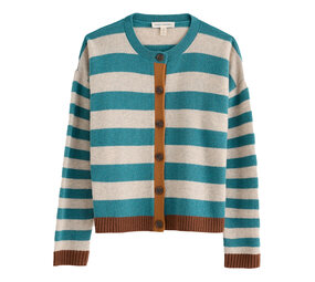 Seasalt Seasalt - pinwell cardigan - bright shape estuary mix Seasalt Seasalt - pinwell cardigan - bright shape estuary mix
