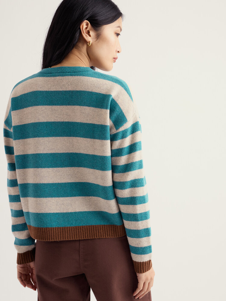 Seasalt Seasalt - pinwell cardigan - bright shape estuary mix Seasalt Seasalt - pinwell cardigan - bright shape estuary mix