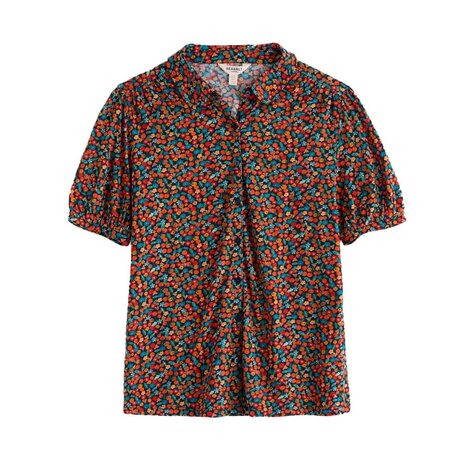 Seasalt Seasalt - embrace shirt - tomato blooms maritime Seasalt Seasalt - embrace shirt - tomato blooms maritime