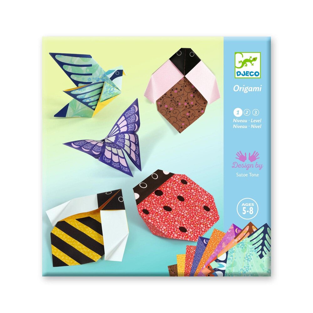 Djeco Djeco - origami - in mijn tuin Djeco Djeco - origami - in mijn tuin