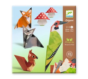 Djeco Djeco - origami - bosdieren Djeco Djeco - origami - bosdieren
