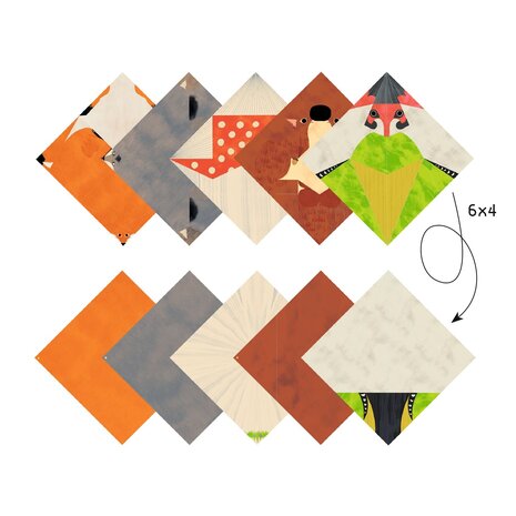 Djeco Djeco - origami - bosdieren Djeco Djeco - origami - bosdieren