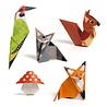 Djeco Djeco - origami - bosdieren Djeco Djeco - origami - bosdieren