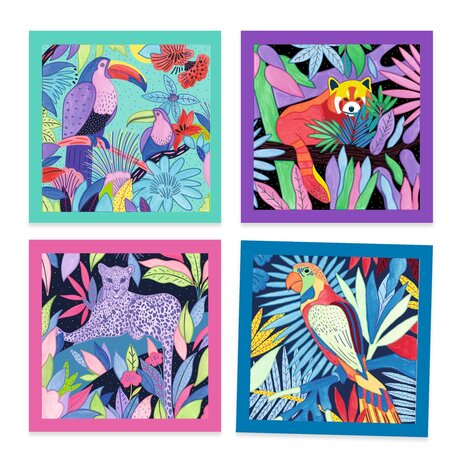 Djeco Djeco - schilderijtjes met pallet - selva