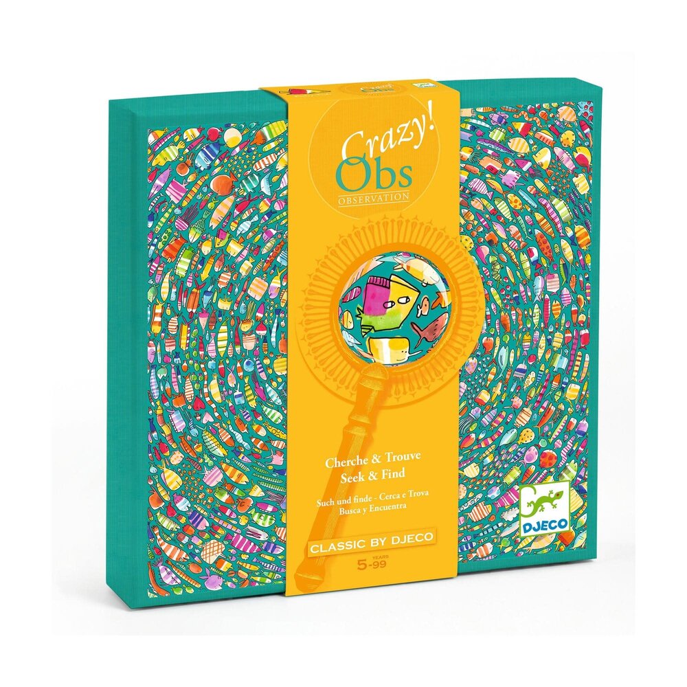 Djeco Djeco - zoekspel crazy obs - fishy fish Djeco Djeco - zoekspel crazy obs - fishy fish