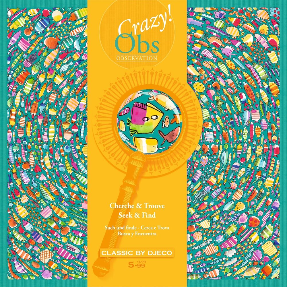 Djeco Djeco - zoekspel crazy obs - fishy fish Djeco Djeco - zoekspel crazy obs - fishy fish