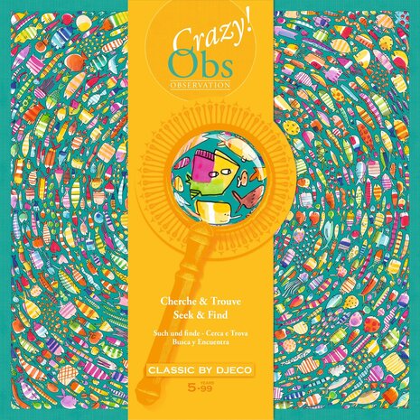 Djeco Djeco - zoekspel crazy obs - fishy fish Djeco Djeco - zoekspel crazy obs - fishy fish