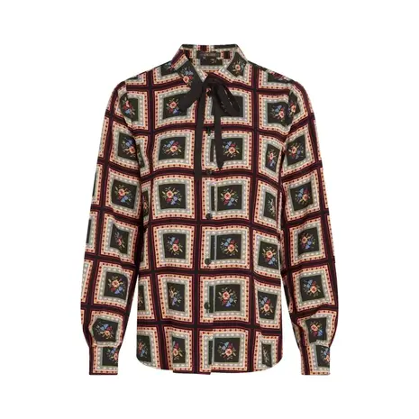 King Louie King Louie - maisie blouse melrose - black King Louie King Louie - maisie blouse melrose - black