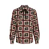 King Louie King Louie - maisie blouse melrose - black King Louie King Louie - maisie blouse melrose - black
