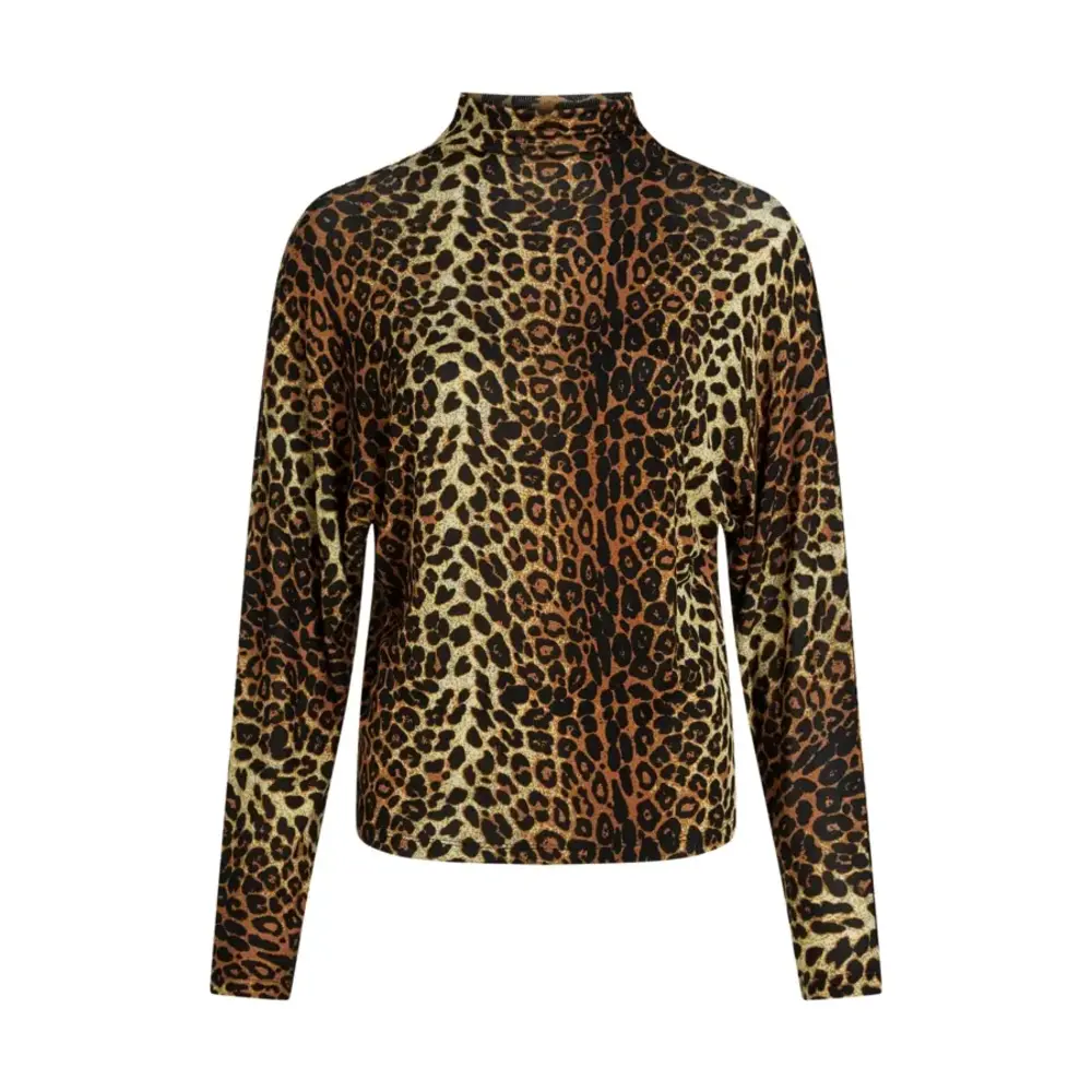 King Louie King Louie - valentina turtle top fargo jersey - natural King Louie King Louie - valentina turtle top fargo jersey - natural