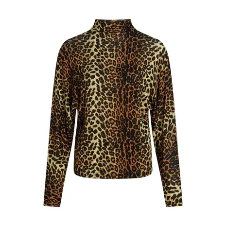 King Louie King Louie - valentina turtle top fargo jersey - natural King Louie King Louie - valentina turtle top fargo jersey - natural