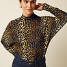 King Louie King Louie - valentina turtle top fargo jersey - natural King Louie King Louie - valentina turtle top fargo jersey - natural