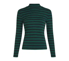 King Louie King Louie - turtle top rae stripe - botanical green King Louie King Louie - turtle top rae stripe - botanical green