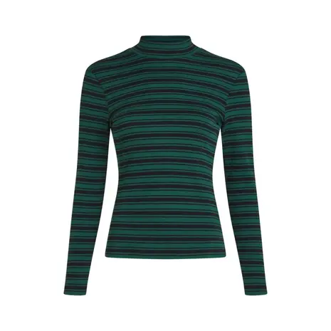 King Louie King Louie - turtle top rae stripe - botanical green King Louie King Louie - turtle top rae stripe - botanical green