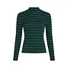 King Louie King Louie - turtle top rae stripe - botanical green King Louie King Louie - turtle top rae stripe - botanical green