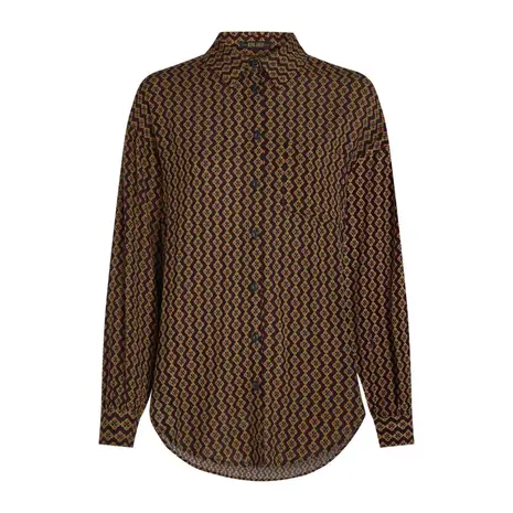 King Louie King Louie - gaby blouse turi woven - black King Louie King Louie - gaby blouse turi woven - black